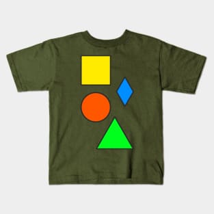 Shapes 1 Kids T-Shirt